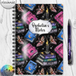witchy spells and rituals notebook journal option to personalise