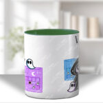 grim reaper gamer mug and/or coaster optional to personalise