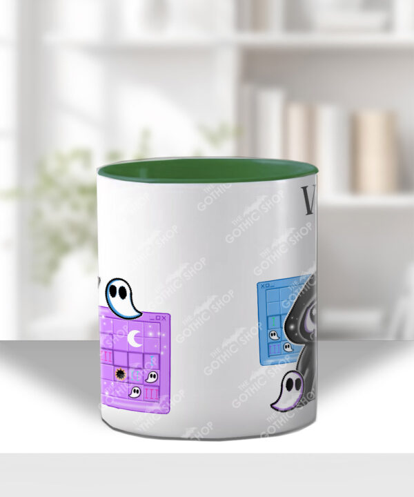 grim reaper gamer mug and/or coaster optional to personalise