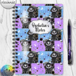 grim reaper gamer notebook journal option to personalise