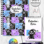 grim reaper gamer notebook journal option to personalise