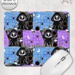 grim reaper gamer mouse mat option to personalise